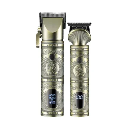 ماشین اصلاح موی سر و صورت وی جی آر مدل V-670 مجموعه 2 عددی