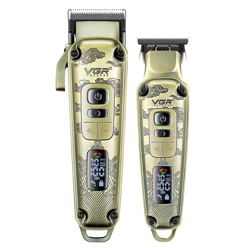 ماشین اصلاح موی سر و صورت وی جی ار مدل V-643+5Vadapter ماشین اصلاح موی سر و صورت وی جی ار مدل V-643+5Vadapter