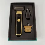 ست ماشین اصلاح موی صورت و بدن وی جی آر مدل 366