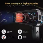 سشوار حرفه‌ای وی جی آر مدل V-451