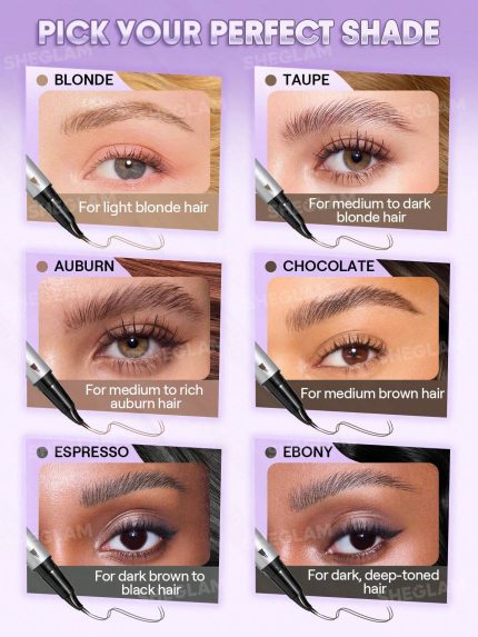 هاشور و لمینت دوسر ابرو شیگلم