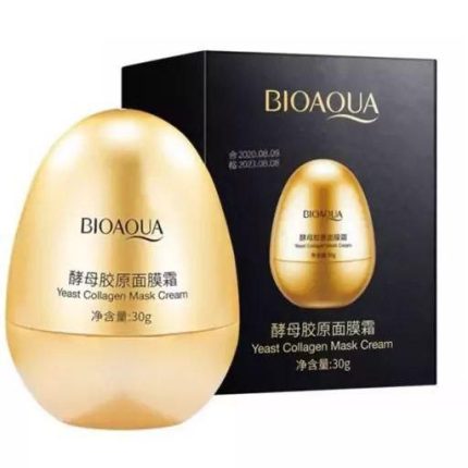 ماسک صورت مدل Yeast Collagen وزن 30 گرم بیوآکوا