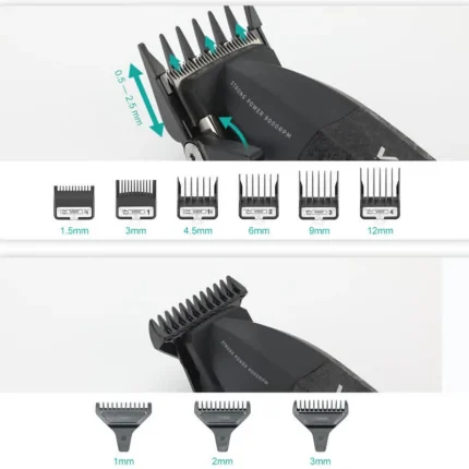 ماشین اصلاح موی سر و صورت شارژی وی جی ار مدل V-640 s3