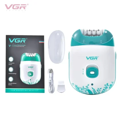 اپیلاتور اصلاح‌ موی بدن بانوان وی جی ار مدل V-726